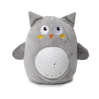 StarPlush – Zacht & Rustgevend – Knuffel met Nachtlamp Projector Uil | Educatief Speelgoed