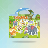 StickerFun – Kleurrijk & Leerzaam – Herbruikbare Stickerboek Dier | Educatief Speelgoed