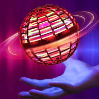 Hoverball – Magisch & Interactief – Mini Drone Speelbal Rood | Educatief Speelgoed