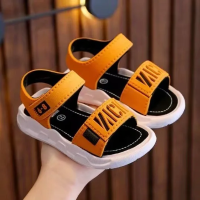 Summer Soft Sole – Comfort & Antislip – Kinder Sandalen Oranje / 27 (4–5 jaar 16.5 Cm) | Educatief Speelgoed