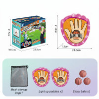 FlexiCatch – Zacht & Speels – Sticky Sportballen Basketbal / Roze / 3 | Educatief Speelgoed