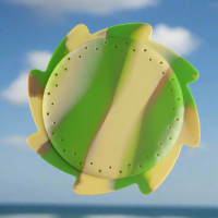 SplashDisk – Zomer & Leuk – Siliconen Water Frisbee Camouflage Groen | Educatief Speelgoed