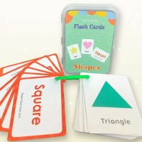 SmartyCards – Vrolijk & Taalrijk – Educatieve Woordenkaarten (Engels) Vormen | Educatief Speelgoed