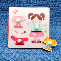 Clever Puzzle™   Slim Spelen   Houten Puzzel Meisje | Educatief Speelgoed