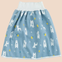 Baby Training Pants™   Zindelijkheidstraining met een twist   Oefenbroek Rokje / Blauw bosdieren / L (3 6 jaar) | Educatief Speelgoed