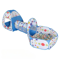 Fun Fort   Gooien & Gieren   Kinder Speeltent Blauw | Educatief Speelgoed