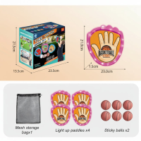 FlexiCatch – Zacht & Speels – Sticky Sportballen Basketbal / Roze / 6 | Educatief Speelgoed
