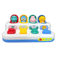 Baby Button Toy™   Ploppend plezier   Babyspeelgoed Dieren | Educatief Speelgoed
