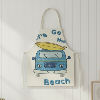 MiniChef™ – Speels & Vlekwerend – Kinder Schort M (5 8 jaar) / Strandwagen | Educatief Speelgoed