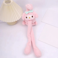CozyEars – Zacht & Winddicht – Plush Oorwarmers met Beweegbare Oren Roze | Educatief Speelgoed