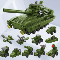 BlockCraft – Educatief & Leuk – ConstructieSet Tanks | Educatief Speelgoed