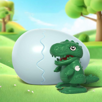 BouncyBeast – Schattig & Interactief – Pop out Dieren Ei T rex | Educatief Speelgoed