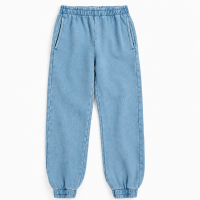 TrendStyle – Trendy & Comfortabel – Kinderbroek Jogging Denim Stijl Jogging Blauw / 120 (5–6 jaar) | Educatief Speelgoed