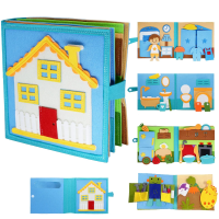 Life Skills Book – Spelen & Leren – Activiteitenboek Peuter Jongen | Educatief Speelgoed