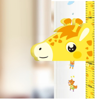 Kids Measure Tool™   Op avontuur met hoogte   Magnetisch meetlint Giraffe | Educatief Speelgoed