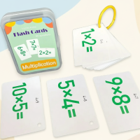 SmartyCards – Vrolijk & Taalrijk – Educatieve Woordenkaarten (Engels) Vermenigvuldiging | Educatief Speelgoed