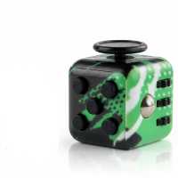 MindRelax – Compact & Ontspannend – Fidget Stress Relief Speelgoed Zwart groen | Educatief Speelgoed