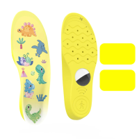SafeSteps – Gemoedsrust Voor Onderweg – Airtag Inlegzool Geel / 35–37 | Educatief Speelgoed