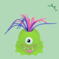 Yellie – Grappig & Interactief – Monster Stressspeeltje Groen | Educatief Speelgoed