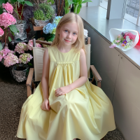 Summer Dress – Licht & Zomers – Gele Zomerjurk Geel / 100 (3–4 jaar) | Educatief Speelgoed
