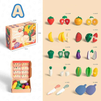 Fruitigo – Leren & Spelen – Montessori Fruitsnijset A | Educatief Speelgoed