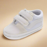 LittleTrend – Schattig & Veilig – Baby Sneakers Roestwit / 0 6 maanden | Educatief Speelgoed