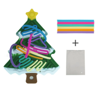 Xmas Tree Fidget Toy™   Compact, Kerstig & Leuk   Siliconen Fidget Kerstboom Groen met sneeuw | Educatief Speelgoed