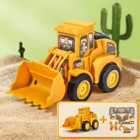 Construction Toy™   Kleine ingenieurs in actie    Speelgoed Graafmachine Bulldozer | Educatief Speelgoed