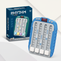 RhythmIQ – Educatief & Spannend – Muzikale Reflextrainer Blauw | Educatief Speelgoed