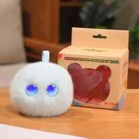 AiBuddy – Pratende AI knuffel met Spraakchat Wit | Educatief Speelgoed