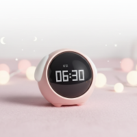 Cute Expression Alarm Clock – Schattig & Praktisch – Kinder Wekker Roze | Educatief Speelgoed