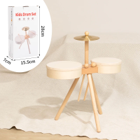 Kids Wooden Drum Toy – Muziek & Creatief – Drum Speelset Drumset | Educatief Speelgoed