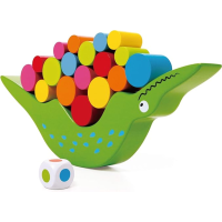Balance Game™   Balanseer de blokken    Balanceerspel Krokodil | Educatief Speelgoed