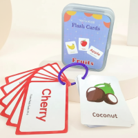SmartyCards – Vrolijk & Taalrijk – Educatieve Woordenkaarten (Engels) Fruit | Educatief Speelgoed