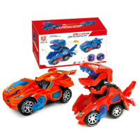 Transformer Car™   Automatische Transformerende Robot Rood | Educatief Speelgoed