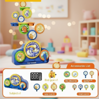 SmartGears – Educatief & Leuk – 3D Elektrisch Tandwielen Speelset Dinosaurus | Educatief Speelgoed
