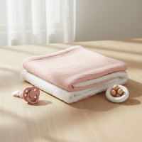 SnuggleBear – Premium Dikke & Zachte Baby Deken Roze | Educatief Speelgoed