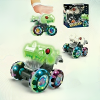 GlowRover – Sterk & Schokbestendig – RC Monstertruck Gloeiend Groen | Educatief Speelgoed