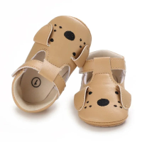 Mini Fashion   Zachte Eerste Stapjes   Dieren Kinder Schoentjes Pup Paws Steps 'Dog' / 11 cm (0–6 maanden) | Educatief Speelgoed