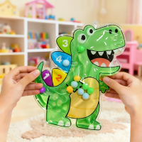 Squishy Bead Maze – Sensorisch & Ontspannend – Fidget Speelgoed Krokodil | Educatief Speelgoed