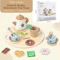 Woods – Simpel & Charmant – Houten Theeset voor Kinderen Sterren | Educatief Speelgoed