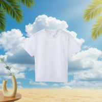 LumiWear – Fris & Tijdloos – Basic T shirt met Korte Mouwen Wit / 150 (8 9 jaar) | Educatief Speelgoed