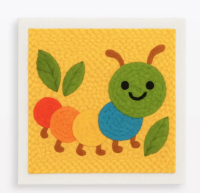 ThreadArt – Handgemaakt & Kleurrijk – Dieren Borduurset Rups | Educatief Speelgoed