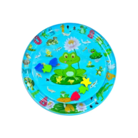 TinyWave – Vrolijk & Ontwikkelend – Baby Sensorische Watermat Kikker (⌀ 65 cm) | Educatief Speelgoed