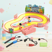 Motion Racing Game – Actief & Spannend – Racebaan Spel Roze | Educatief Speelgoed