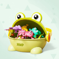FroggyPlay – Actief & Gezellig – Kikker Bouncespel Groen | Educatief Speelgoed