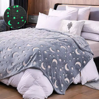 Glow In The Dark Blanket™   Sprankelende dromen   Glow in the dark deken 150x200 cm | Educatief Speelgoed