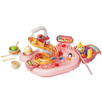 Kitchen toy™   Waterpret voor iedereen   Speelkeukenset Roze | Educatief Speelgoed