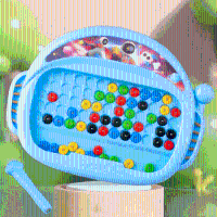 Magnet Beads™ – Focus & Fun – Magneetbord Blauw | Educatief Speelgoed