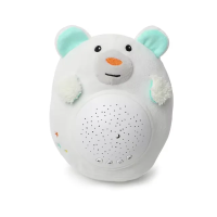 StarPlush – Zacht & Rustgevend – Knuffel met Nachtlamp Projector Hamster | Educatief Speelgoed